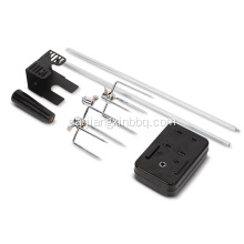 Universal BBQ Rotisserie Kit med DC motor